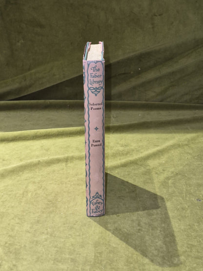 Selected Poems by Ezra Pound , Faber & Faber 1935 Early New Edition HB DJ2
