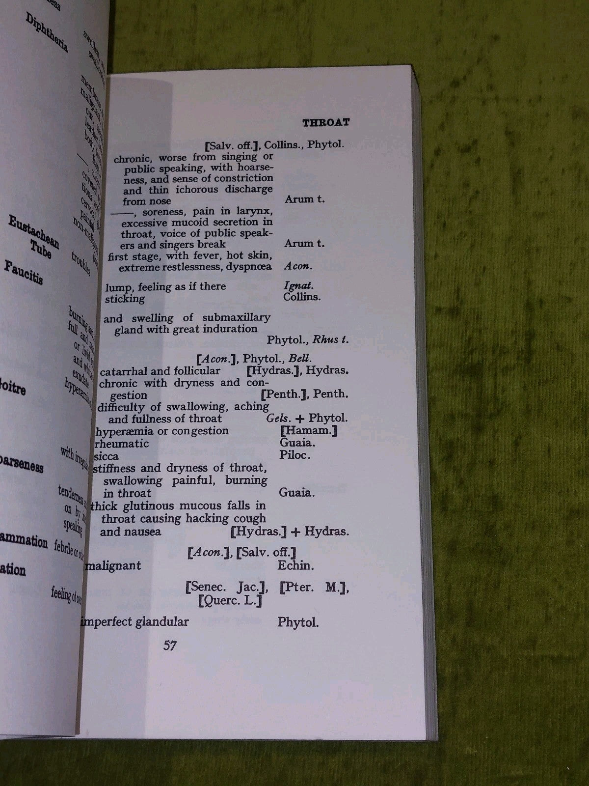 Prescriber and Clinical Repertory of Medicinal Herbs by F. Harper-Shove Pb 19725