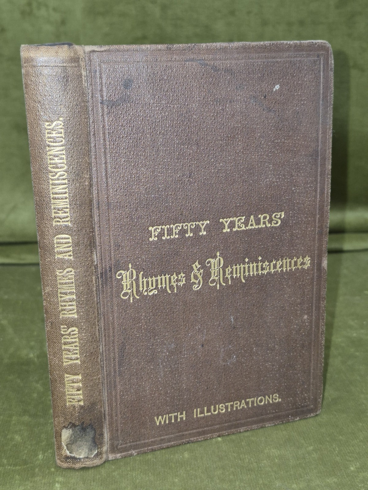 Fifty Years Rhymes & Reminiscences A C Barker Aberdeen 18800
