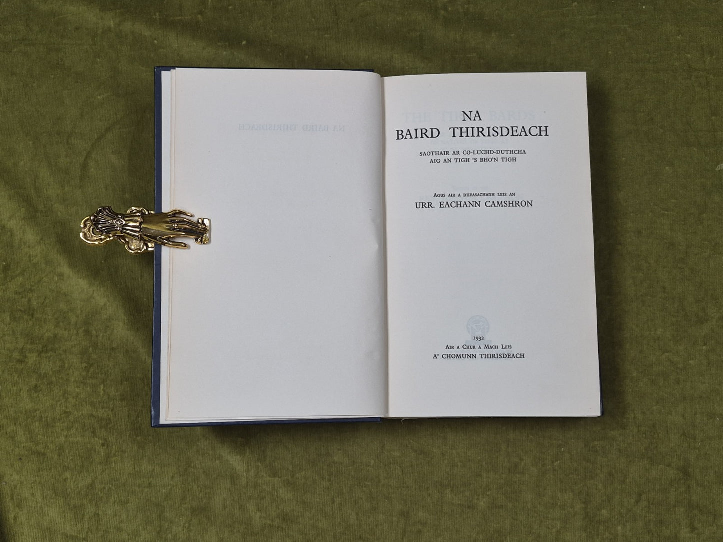 Na Baird Thirisdeach - Rev. Hector Cameron - The Tiree Association 19325