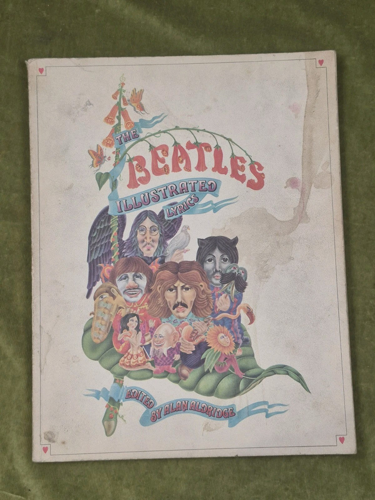 Beatles Illustrated Lyrics edited by Alan Aldridge - 1st Edition Softcover 19690