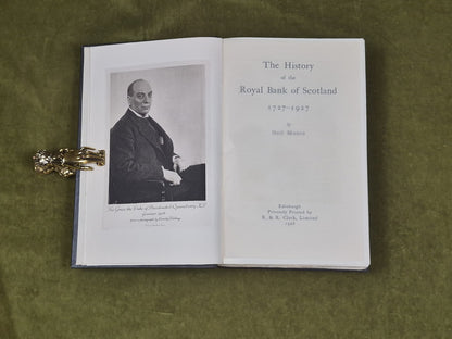 The History of The Royal Bank of Scotland 1727-1927 - Neil Munro 1928 R&R Clark4