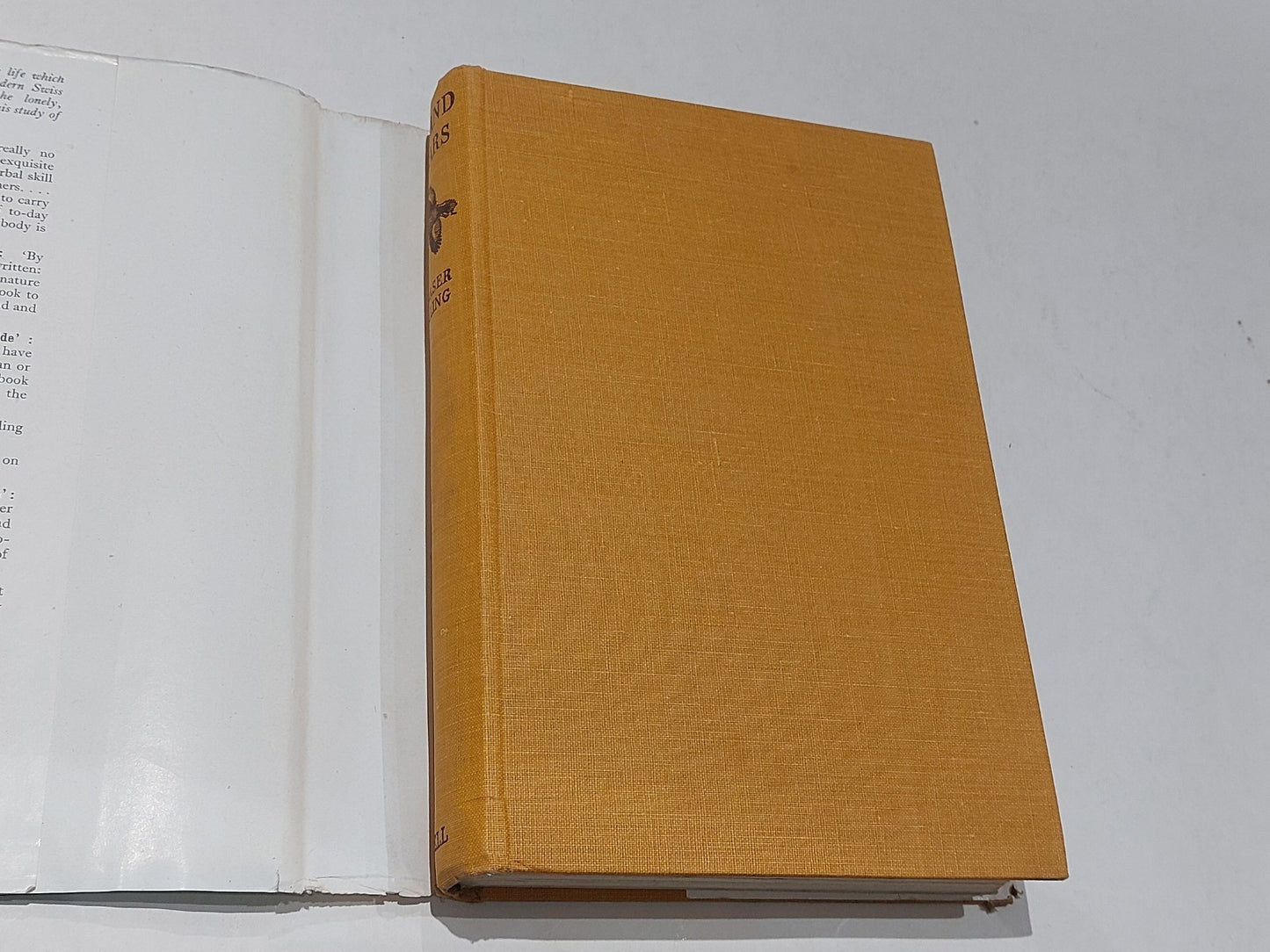 Island Years by F. Fraser Darling (1948) [g. bell & sons] hb book with dj2