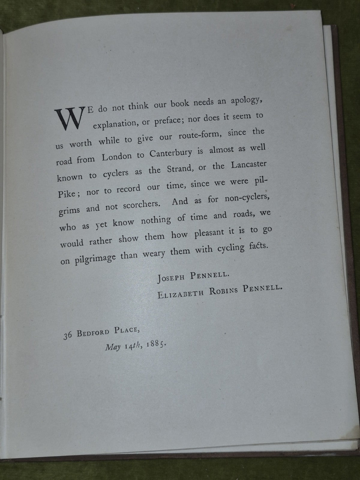 A Canterbury Pilgrimage 1885 Robins Pennell Seeley and Company5