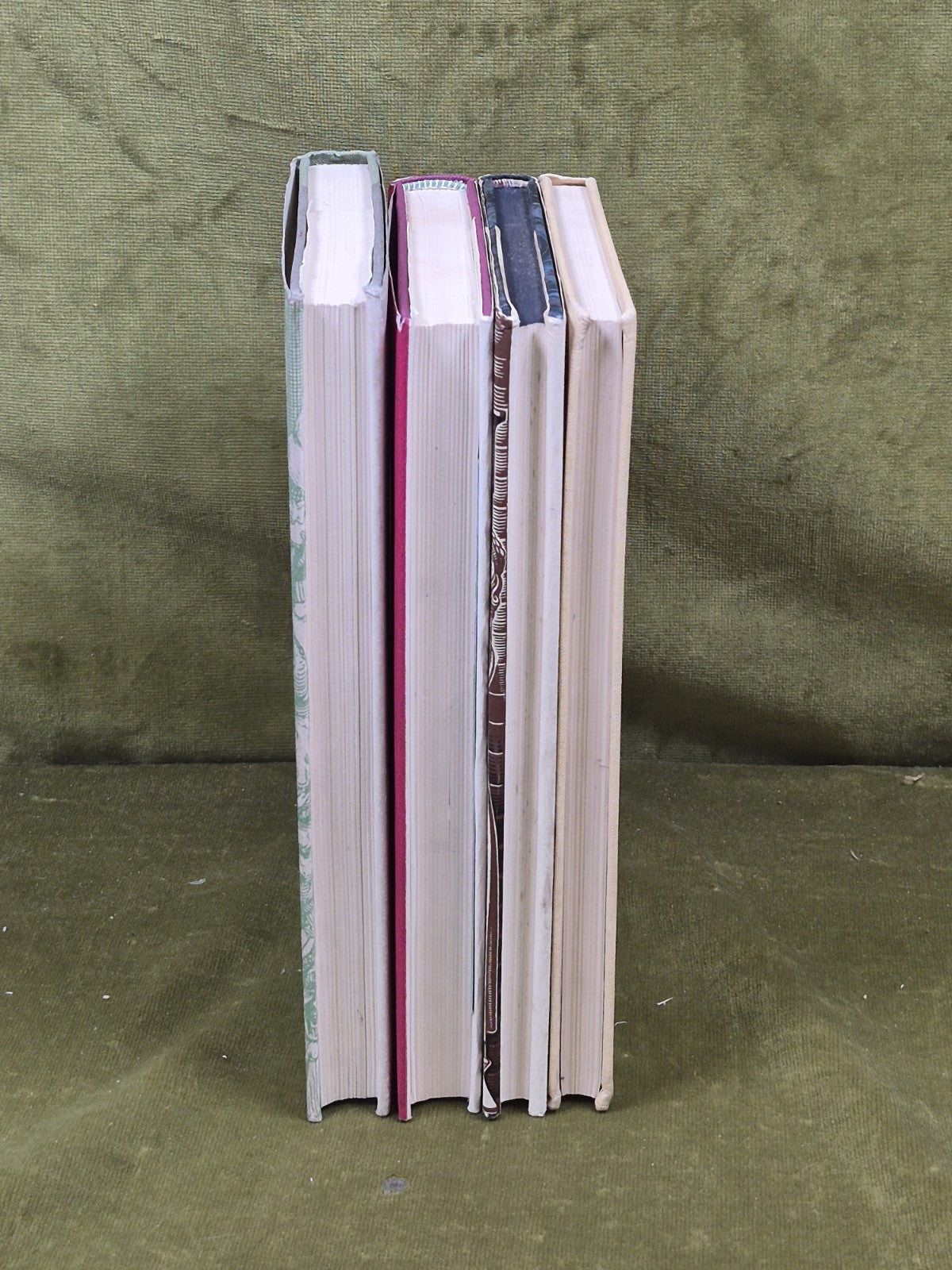 Set of 4 Early, 1st Ed Folio Society books : Carmen, Manon, Voltaire, Two Tales3