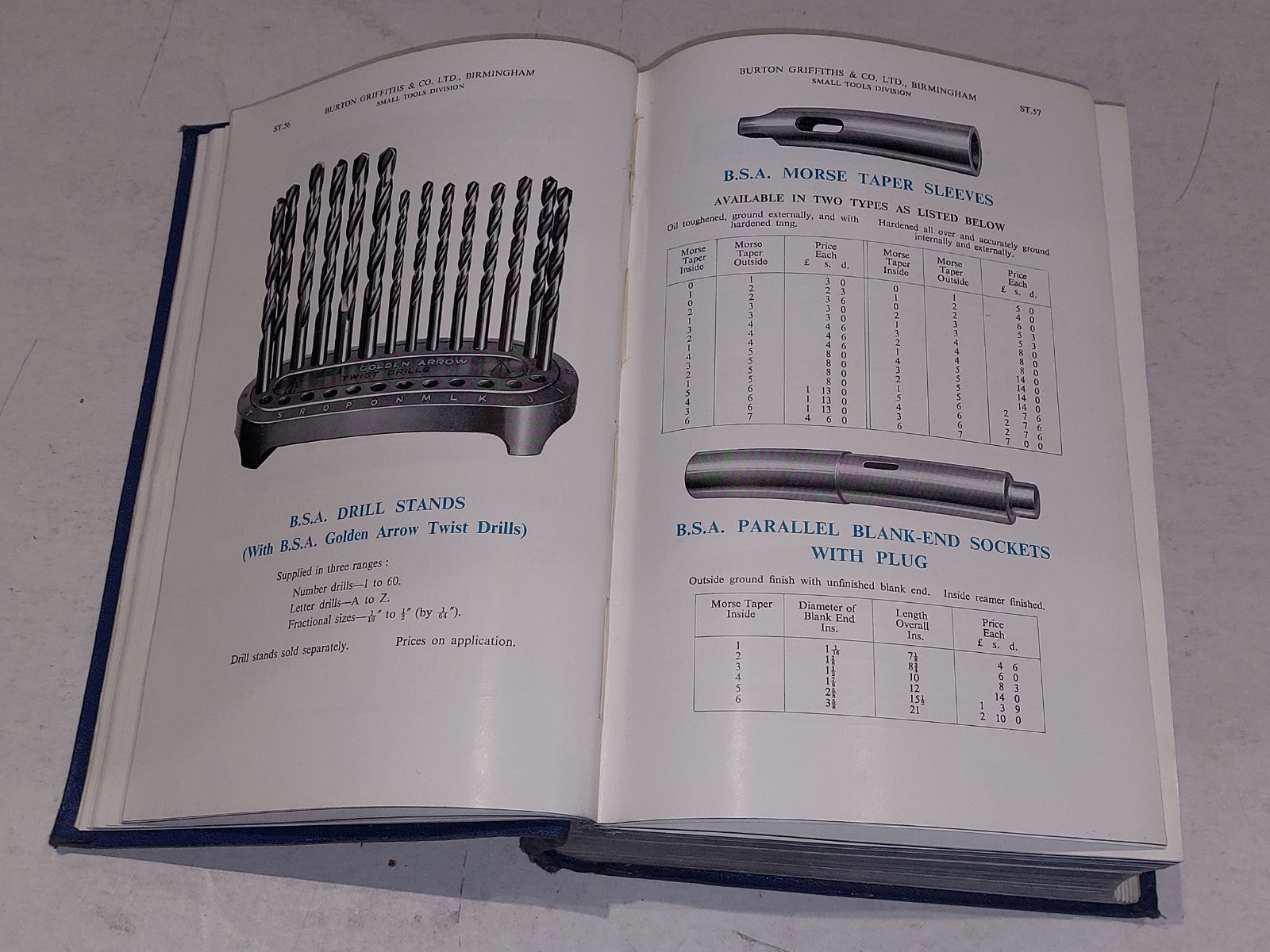 Small Tools & Machine Shop Equipment (1952) 1st Ed Hb Book4