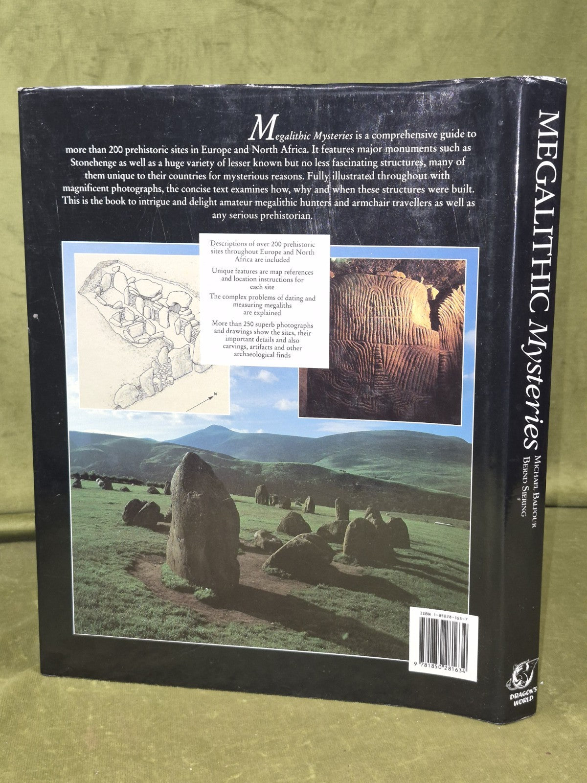 Megalithic Mysteries Europe's Ancient Sites First Edition Dragon's World19921