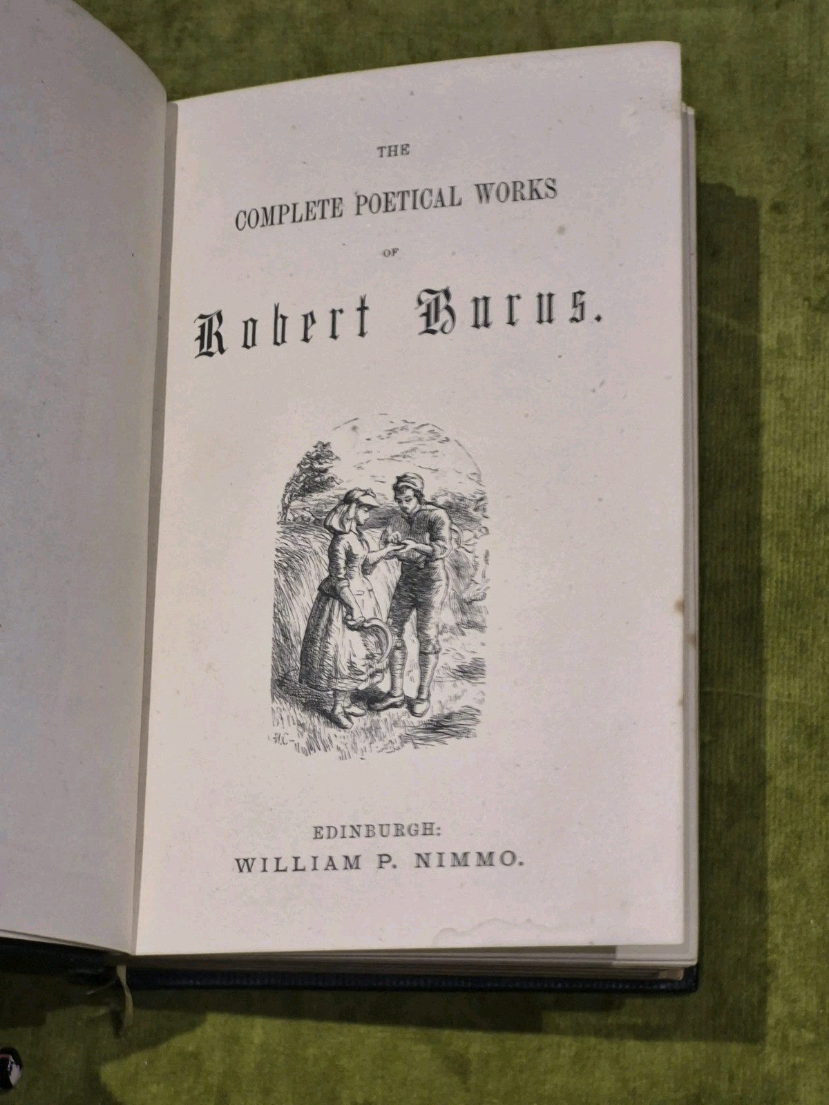 Robert Burns - The Complete Poetical Works - William Nimmo 1874 Fine Binding10