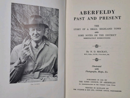 Aberfeldy Past and Present Mackay 1954 Culross & Son 4