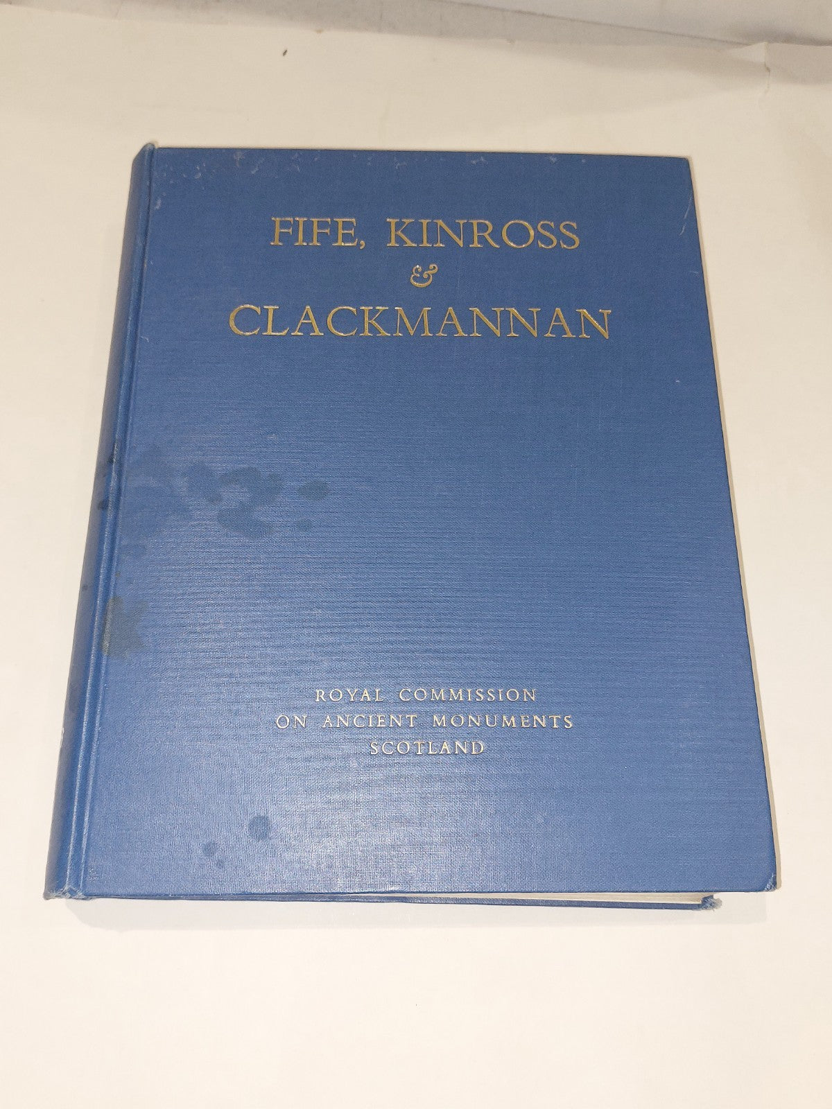 Royal Commission  11th Report Of Monuments & Construction In Fife, Kinross 19330