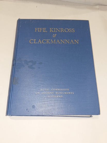 Royal Commission  11th Report Of Monuments & Construction In Fife, Kinross 19330