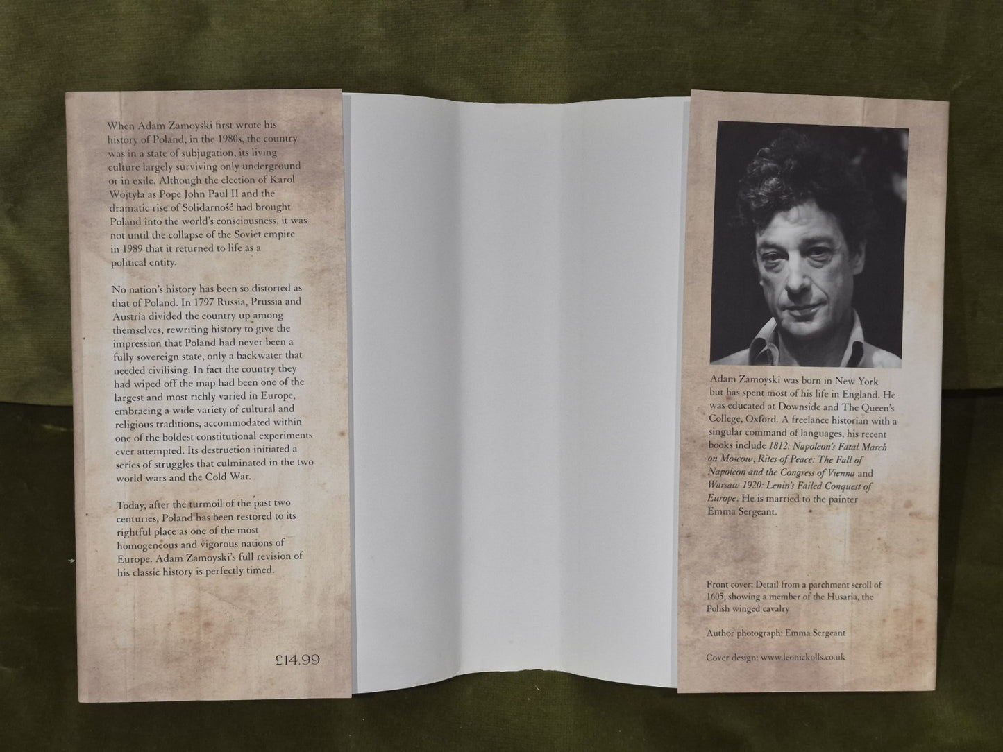 Poland: A history (2009 Hardback First Edition) Adam Zamoyski2