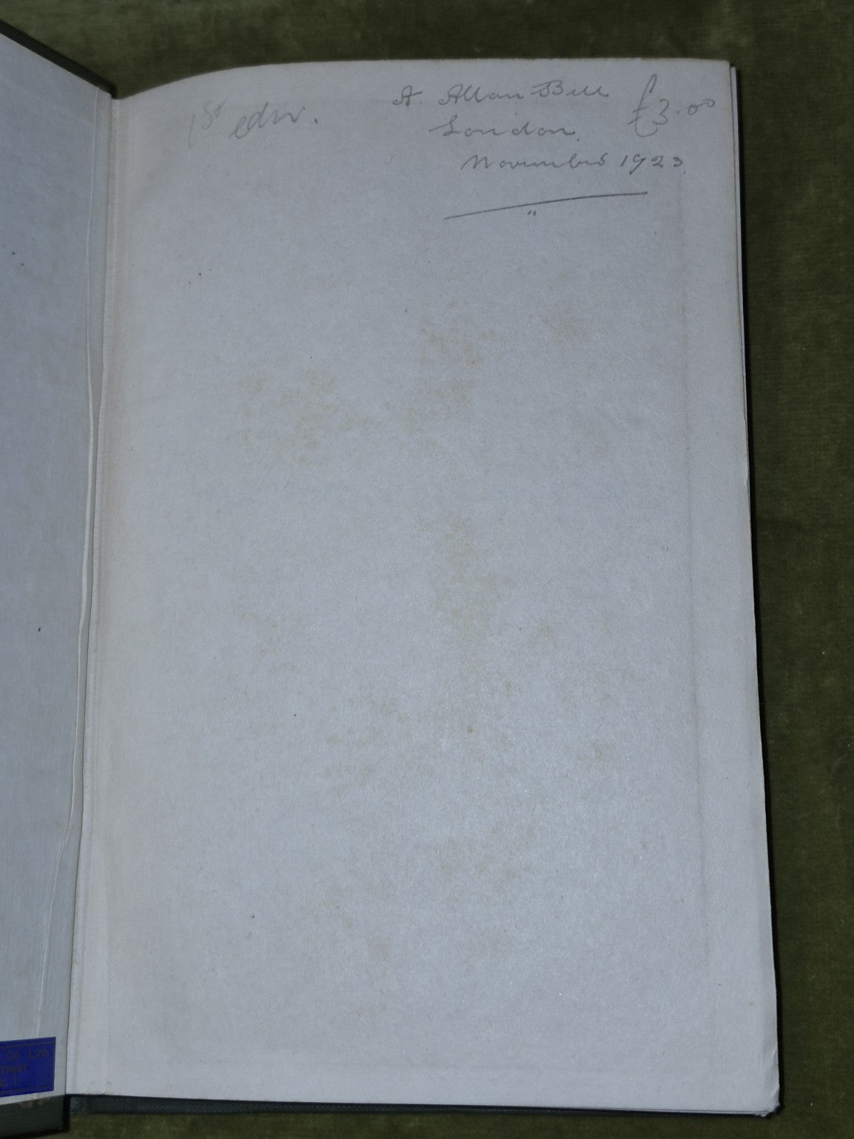 Treatment of the Neuroses Ernest Jones First Edition 19203