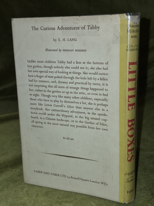 Little Boxes by Naomi Mitchison 1st ed Hardcover Faber & Faber First Edition1