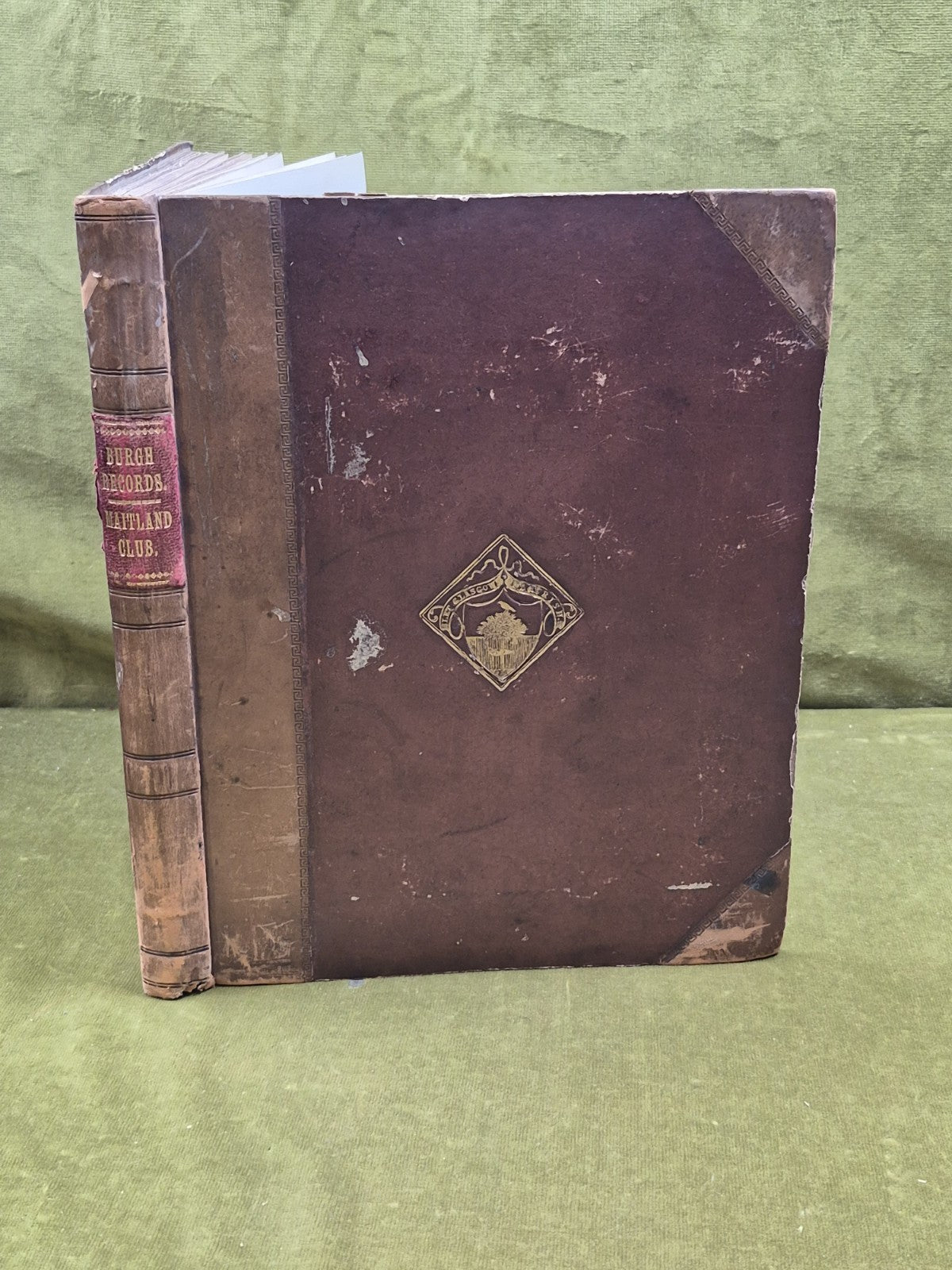 Burgh Records of the City of Glasgow 1832 John Smith / Maitland Club0