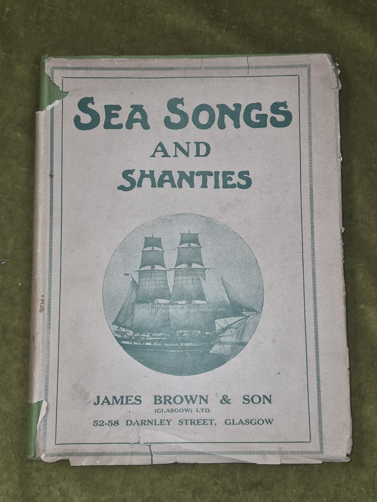 W B Whall, R H Whall / Sea Songs and Shanties 1926 5th Edition0