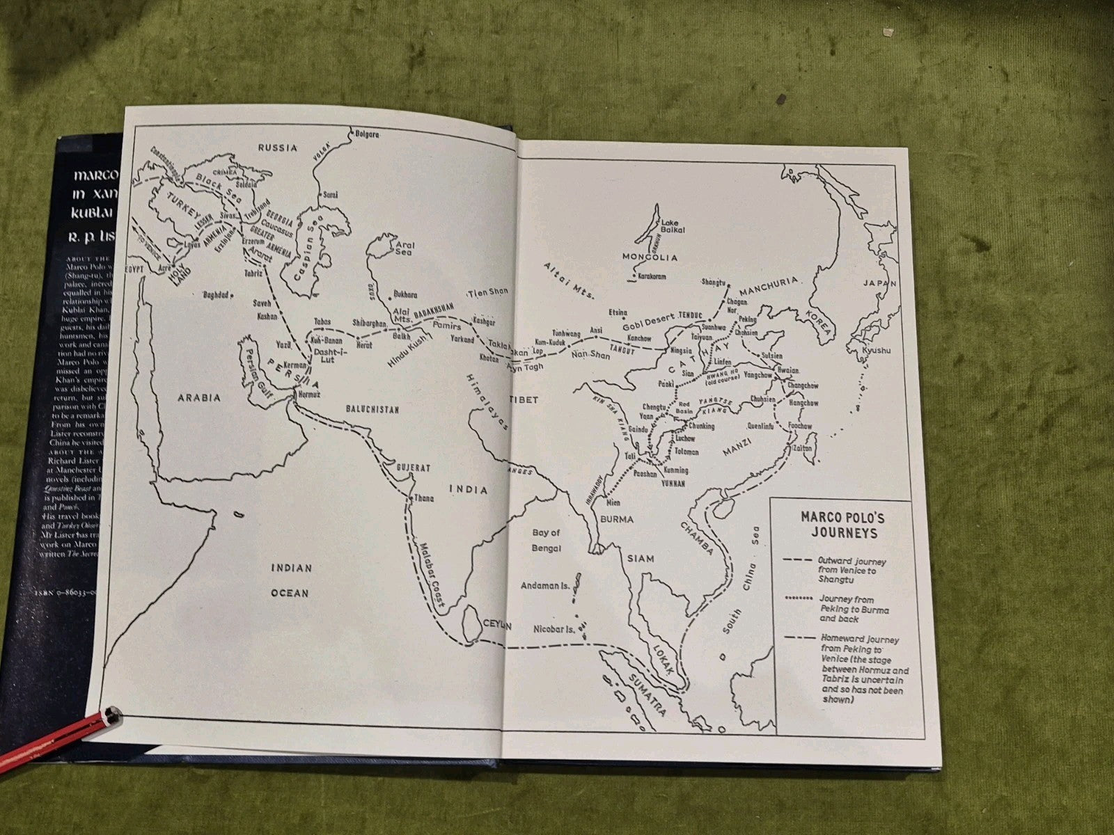 R. P. Lister -  Marco Polo's Travels In Xanadu With Kublai Khan 19765