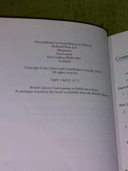 Order and Disorder: Health Implications of Eating & Drinking (2000) A Fenton Hb4