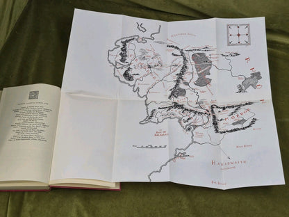 The Fellowship of the Ring Second Edition Second Impression 1967 Tolkien HB DJ8