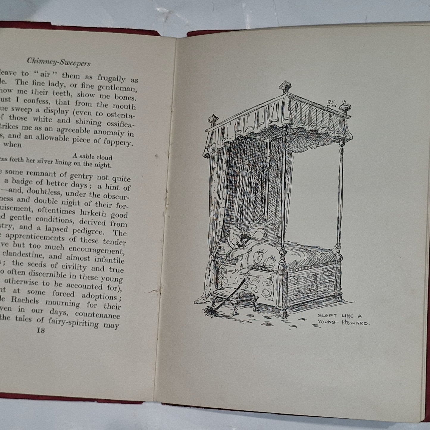 The praise of chimney-sweepers. by Charles Lamb. 1st Edition, 1929. Illustrated.9