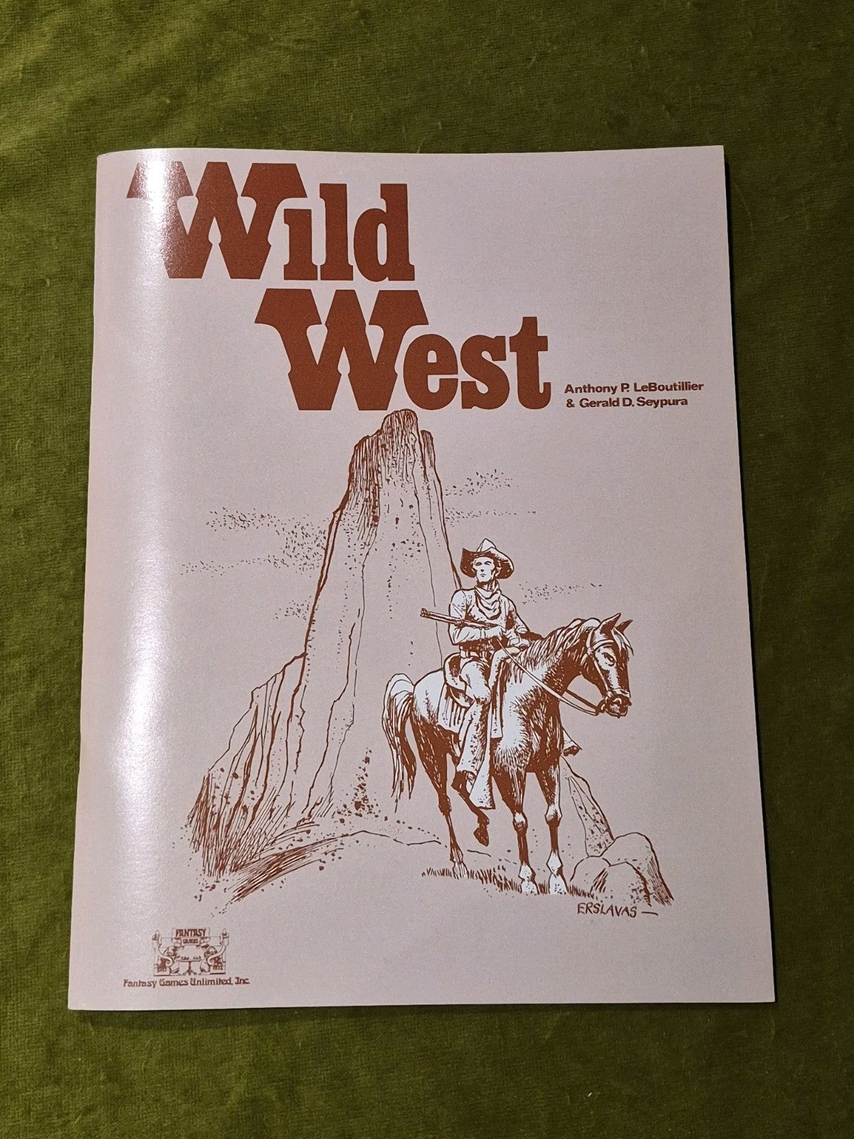 Wild West: A Role Playing Game Fantasy Games Unlimited #2501 Complete2