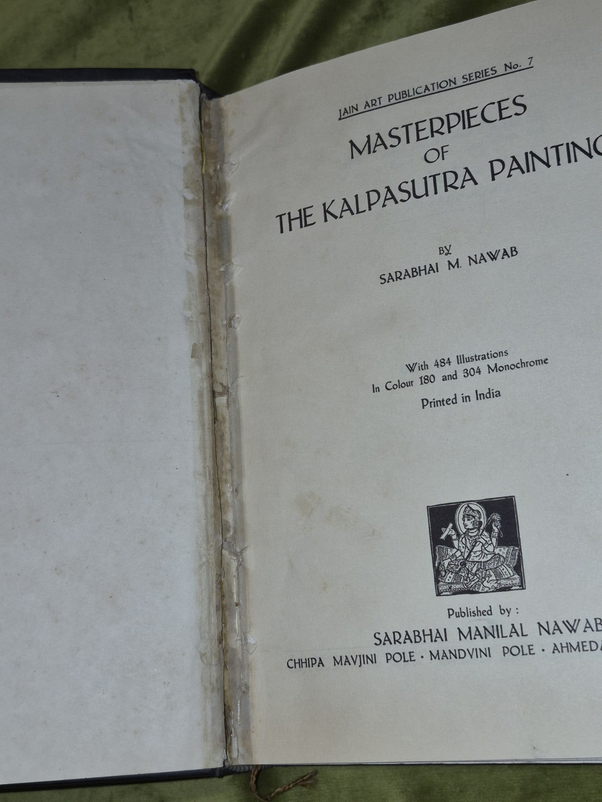 Masterpieces of the Kalpsutra Paintings (1956) Sarabhai M. Nawab7