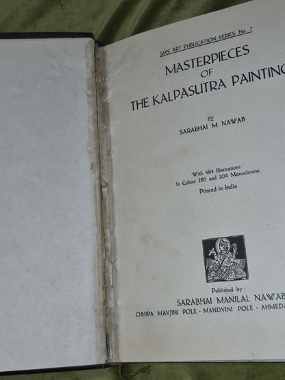 Masterpieces of the Kalpsutra Paintings (1956) Sarabhai M. Nawab7