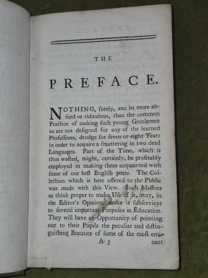 Poetical Miscellany Milton Dryden Pope Addison Gay Parnel James Williams 1774 7