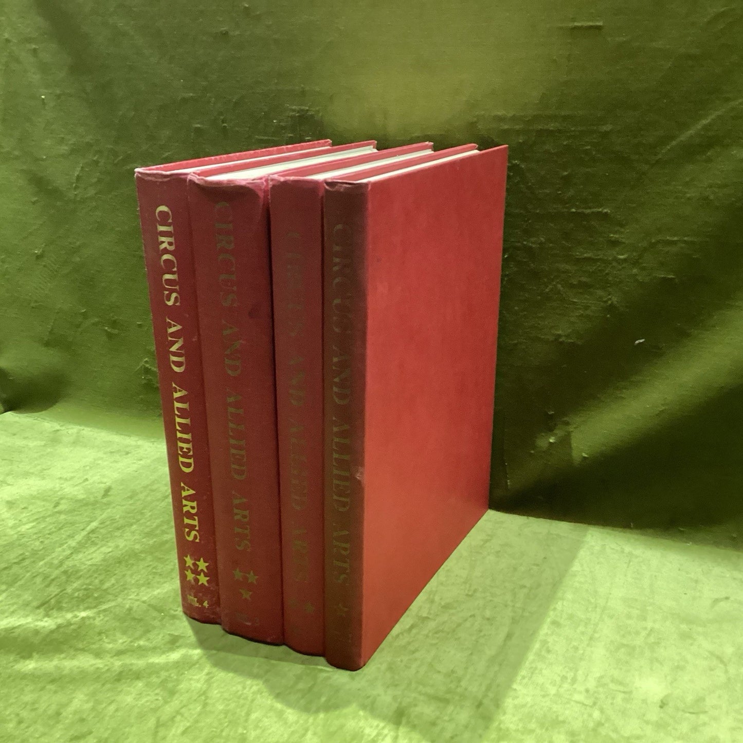 Circus and Allied Arts World Bibliography [4 Vol Set] (1958) R. Tootle Stott HB0