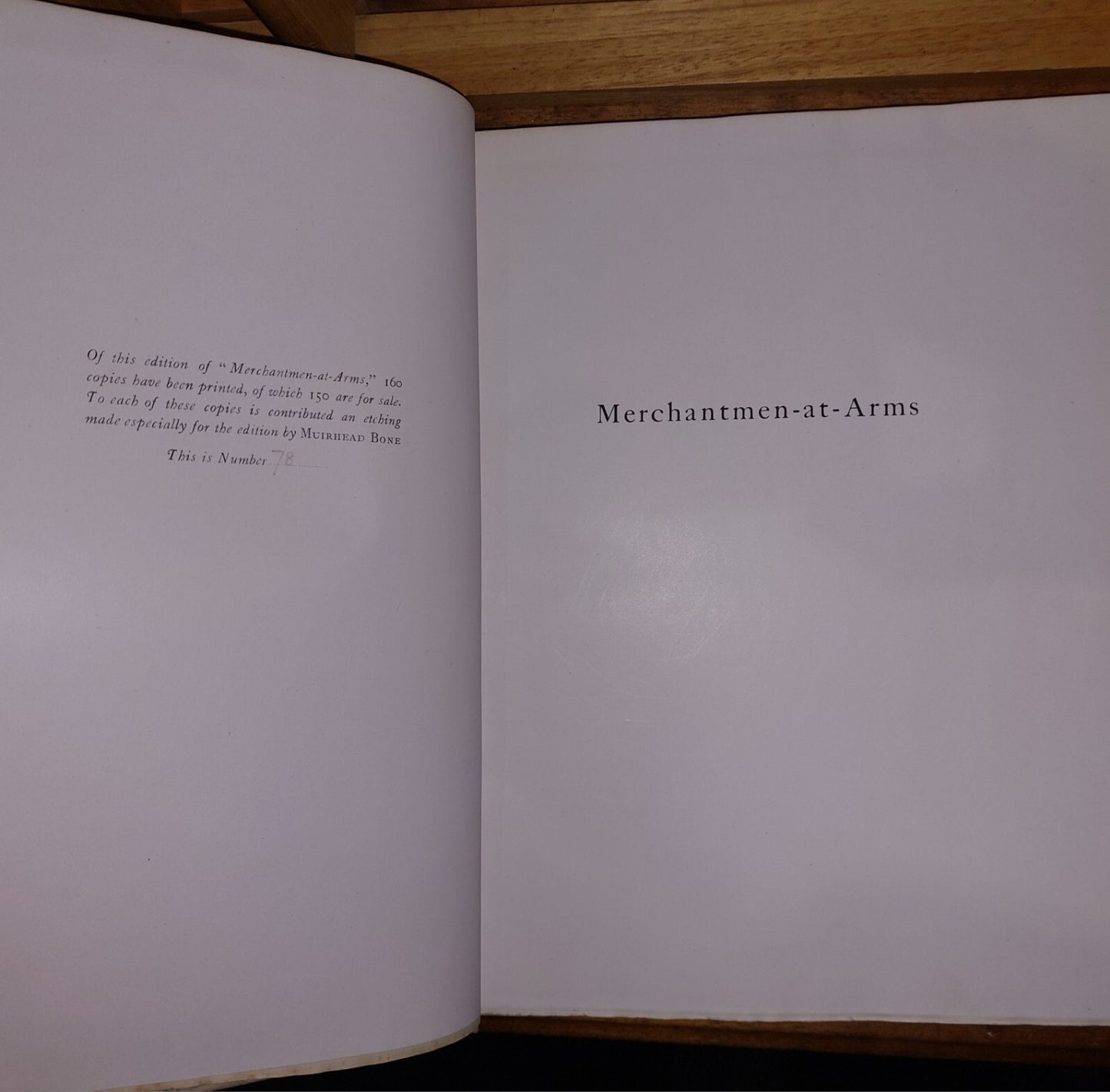 "MERCHANTMENATARMS: THE BRITISH MERCHANTS' SERVICE IN THE WAR  Bone, David W"8