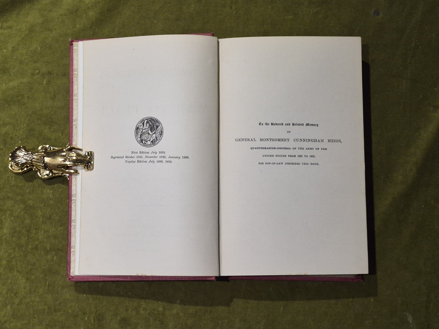 Memories and Studies of War and Peace - Archibald Forbes, 1898 Cassel Popular Ed6