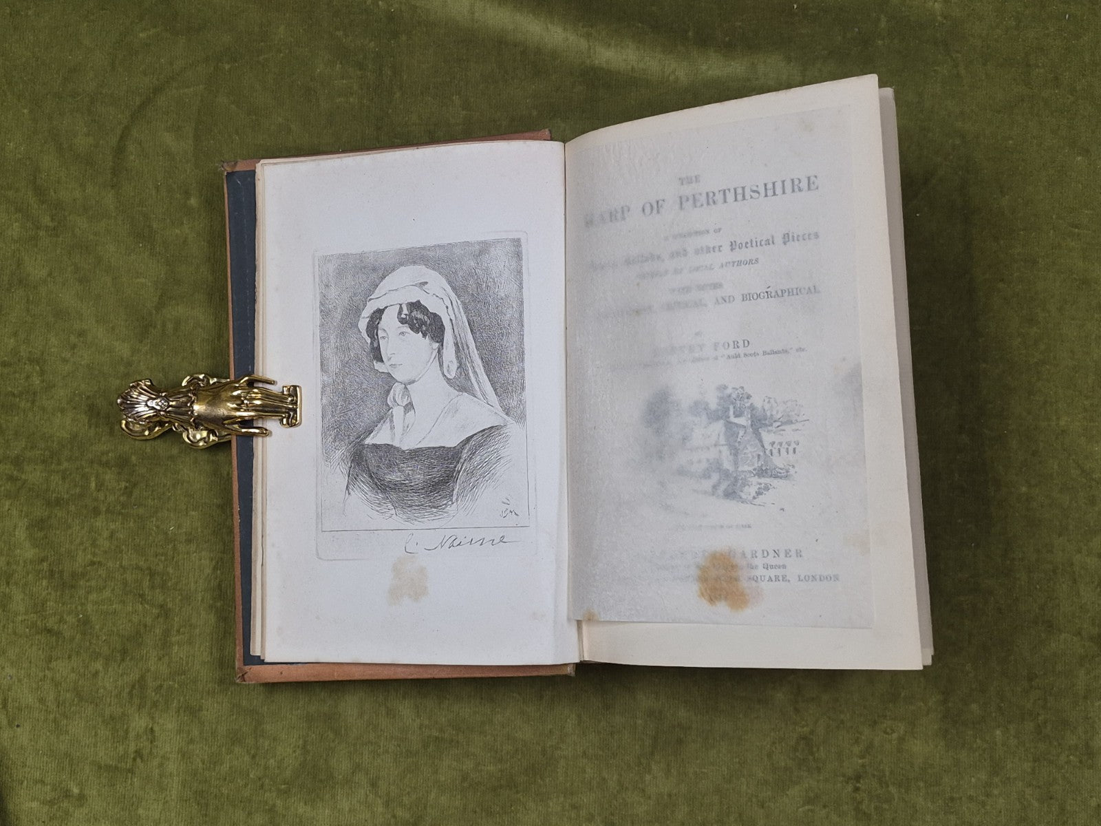 The Harp of Perthshire : A Collection of Pieces - Robert Ford , Gardner 18934