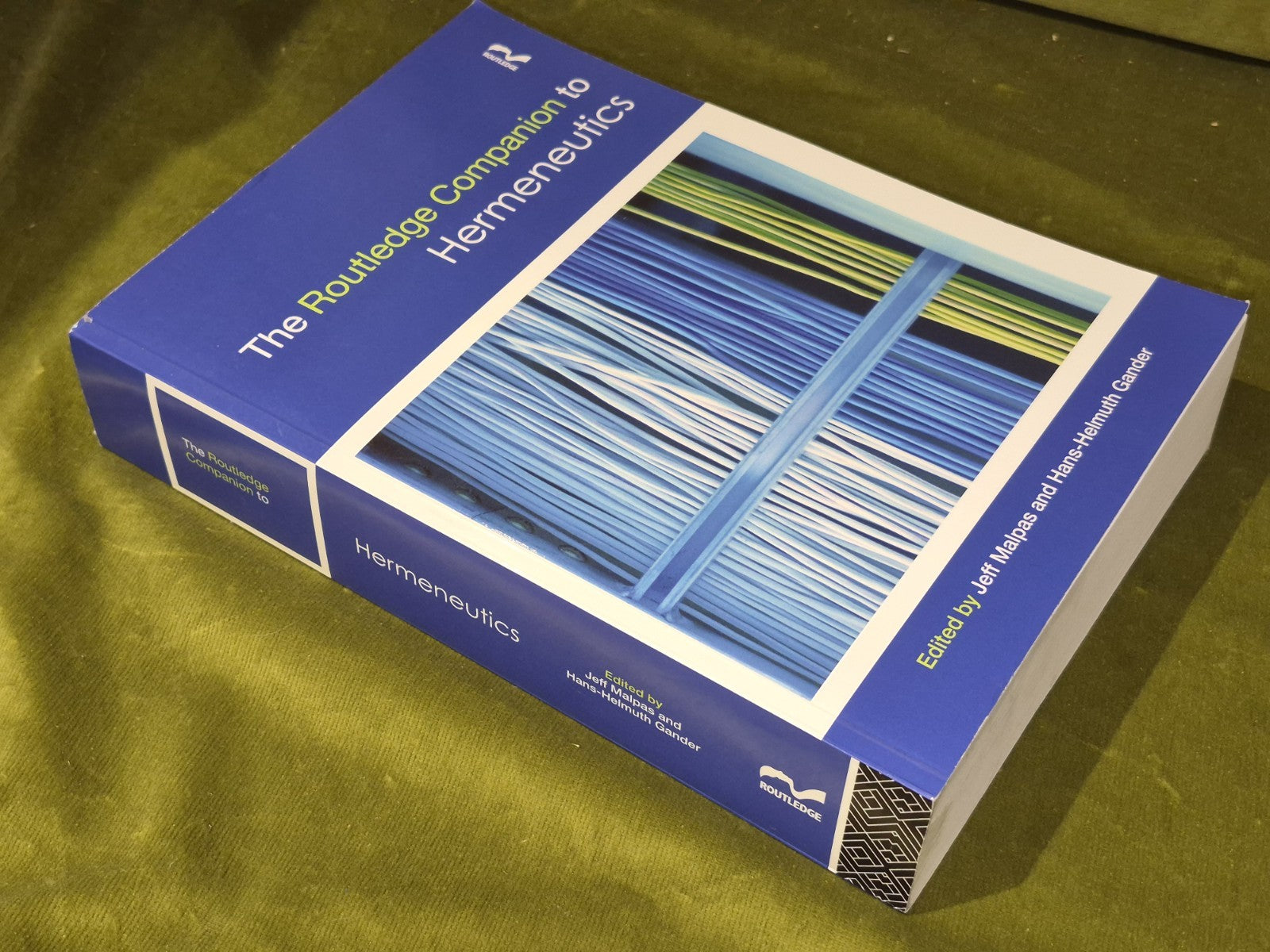 THE ROUTLEDGE COMPANION TO HERMENEUTICS ROUTLEDGE By Jeff Malpas & Hans-helmuth2