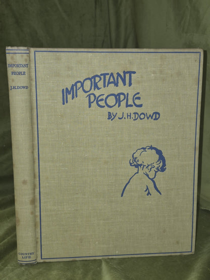 Important People, People of Imporance, Serious Business J. H. Dowd Spender6