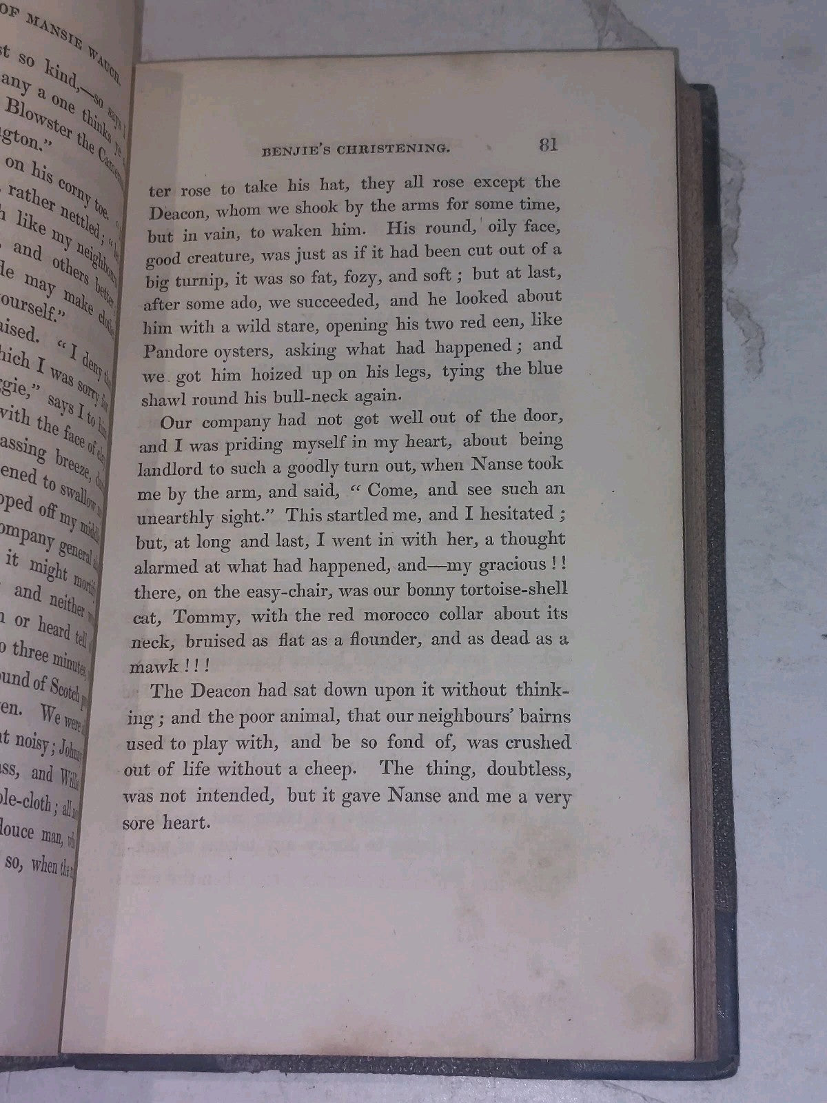The Life Of Mansie Wauch Tailor Of Dalkeith (1828) 1st Ed Hb Book4