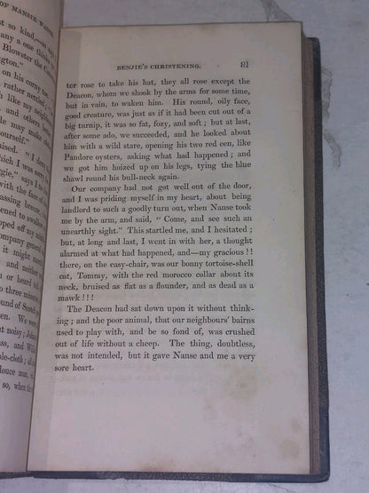 The Life Of Mansie Wauch Tailor Of Dalkeith (1828) 1st Ed Hb Book4