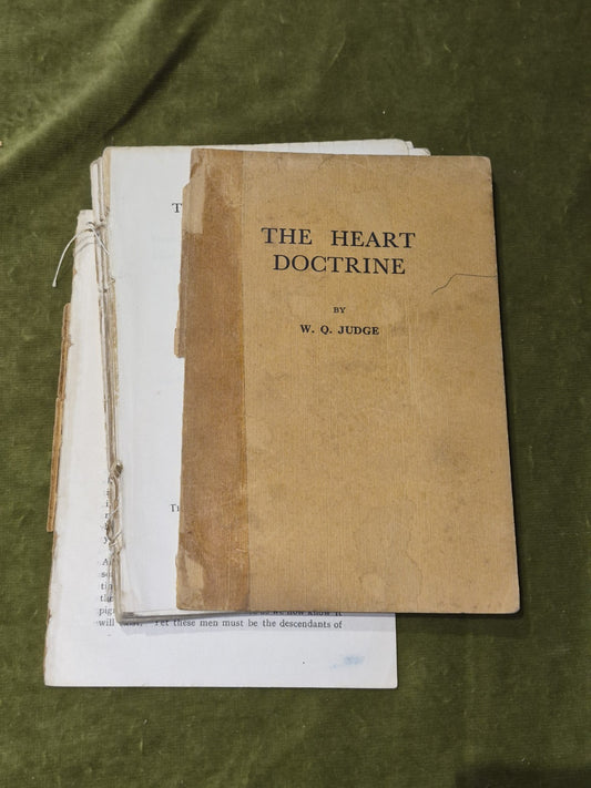 The Heart Doctrine W Q Judge 1951 The Theosophy Company0