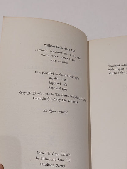 Travels With Charley John By Steinbeck UK  Hb Book (1963)5