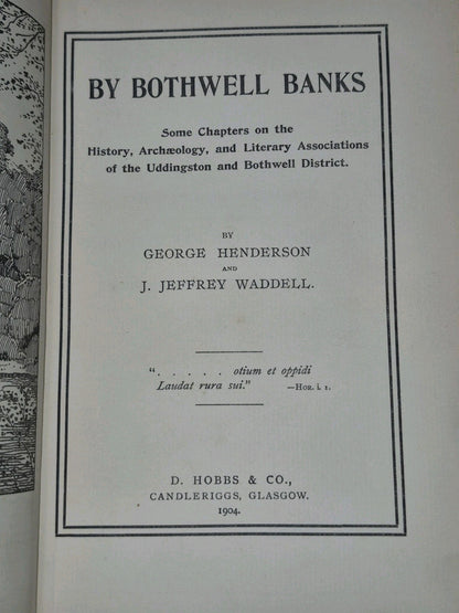 By Bothwell Banks George Henderson Limited Signed D Hobbs & Co7