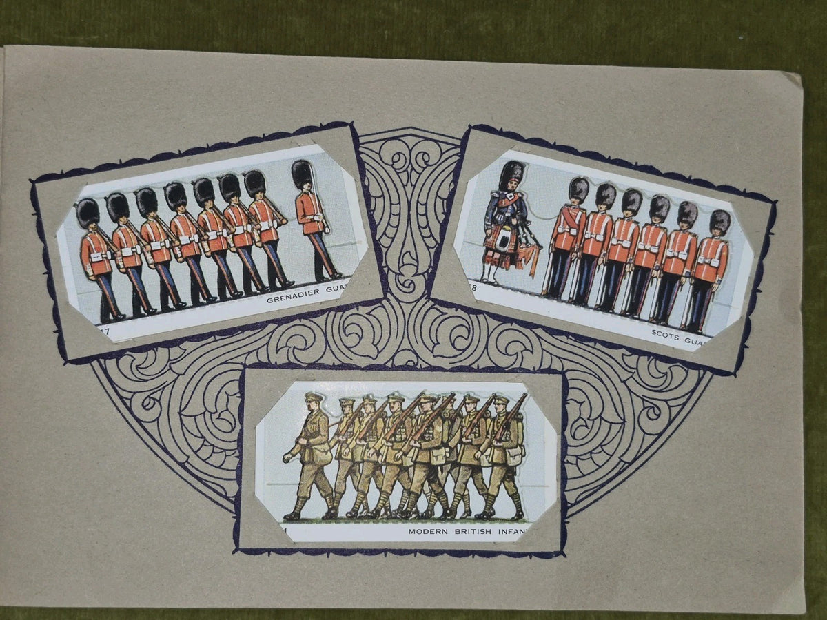 Mitchell's Model Army Cigarette Cards Complete Set of 30 Cards 6