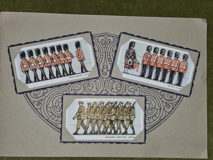 Mitchell's Model Army Cigarette Cards Complete Set of 30 Cards 6