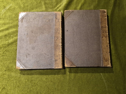 Cassell's Household Guide - 4 Volumes in 2 Half-leather early print2