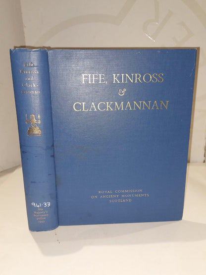 Royal Commission - 11th Report Of Monuments & Construction In Fife, Kinross 19332