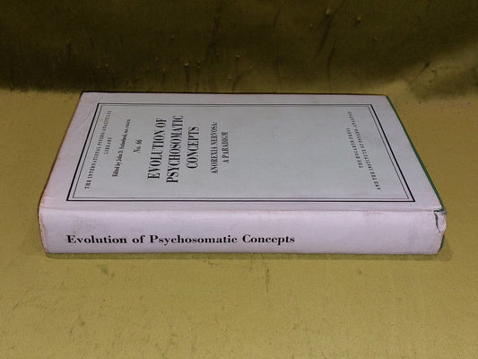 Evolution of Psychosomatic Concepts : Anorexia Nervosa (1965) [Hogarth Press] Hb1