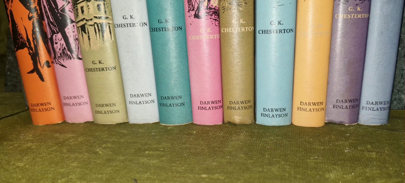G K Chesterton - Reprint Series 1964 Darwen Finlayson - 11 Volumes HB / DJ 3
