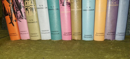 G K Chesterton - Reprint Series 1964 Darwen Finlayson - 11 Volumes HB / DJ 3