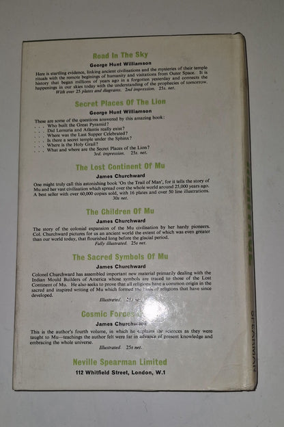 FORGOTTEN HERITAGE By Brinsley Le Poer Trench  Hardcover 1st Edition3