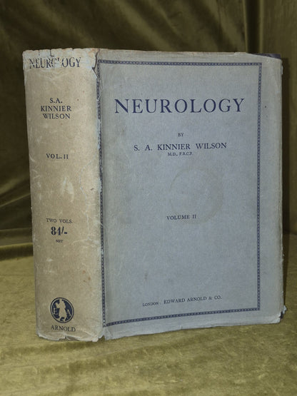 Neurology Kinnier Wilson 1940 Volume 2 Edward Arnold0