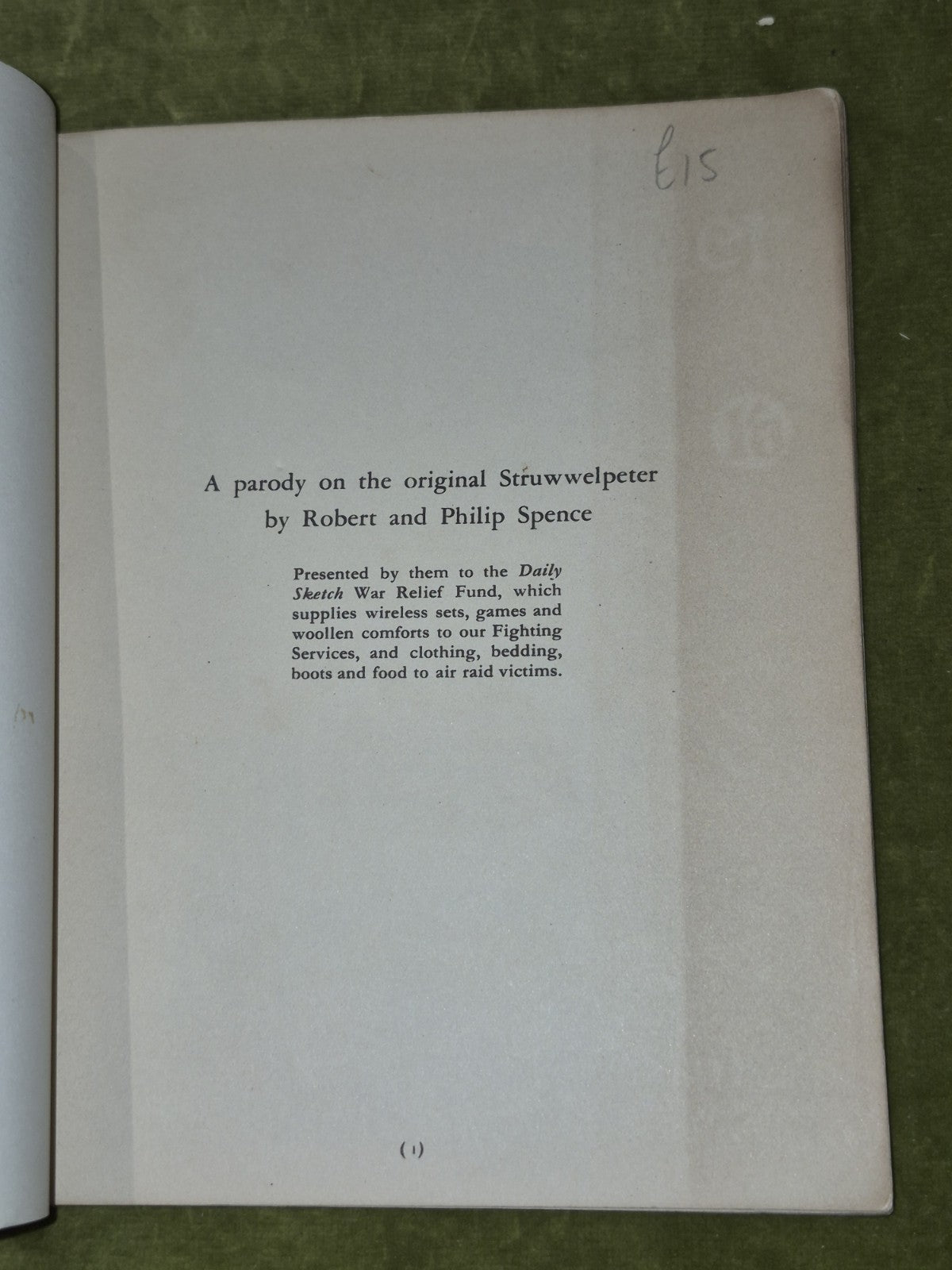 Struwwelhitler A Nazi Story Book. A parody on the original Struwwelpeter3