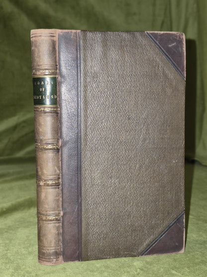 1792 Taylor & Skinner's Survey of the Roads of Scotland Pocket Edition0